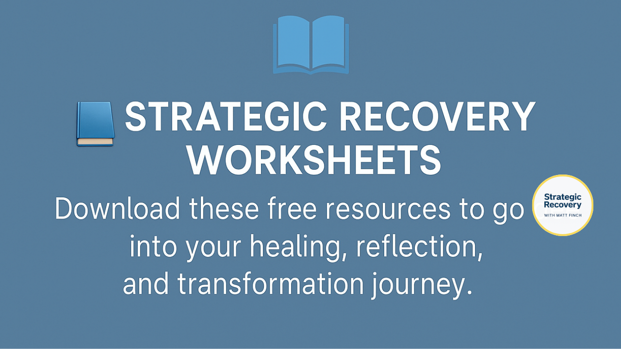 strategic recovery worksheets