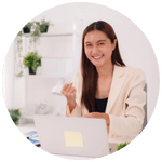 Target and upward arrow symbolizing micro-wins and the dopamine of progress.