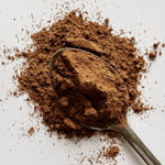 Organic cold-pressed cacao powder